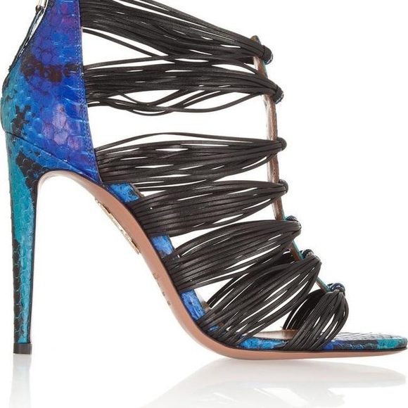 Aquazzura xena strappy heels 100% authentic - Picture 7 of 7